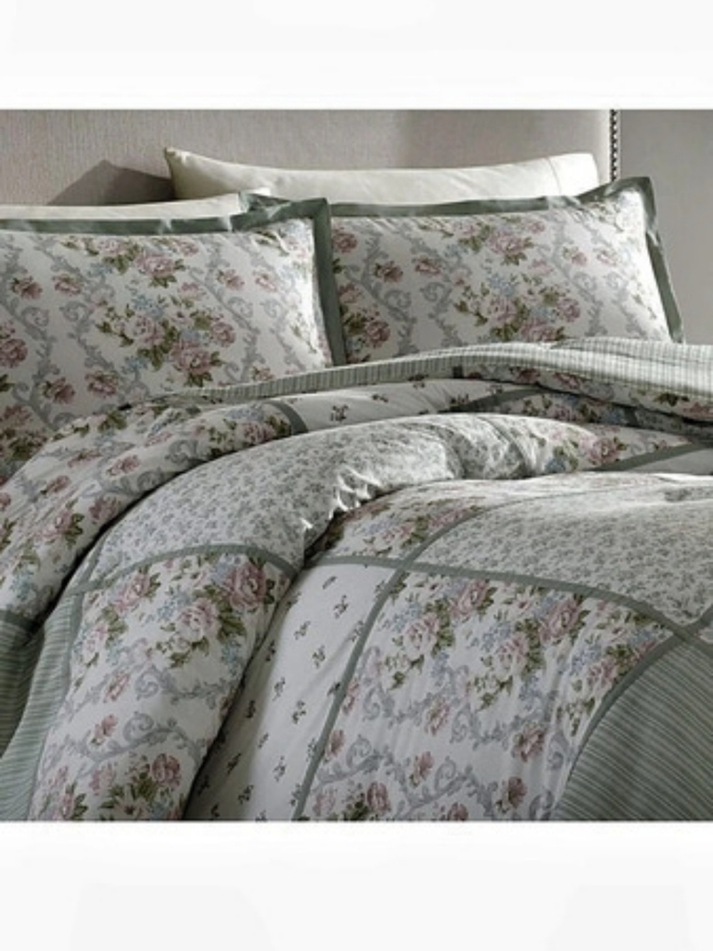 Laura Ashley Harper King Comforter Set Floral NWT